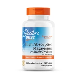 Doctor's Best - High Absorption Magnesium - 120 tabletek